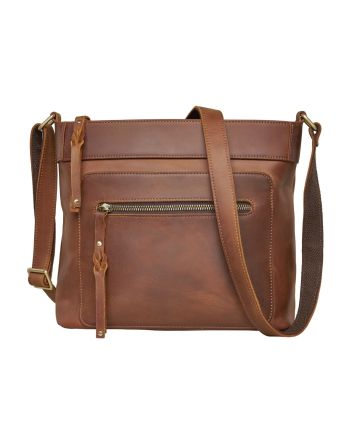 Concealed Carry Delaney Leather Crossbody