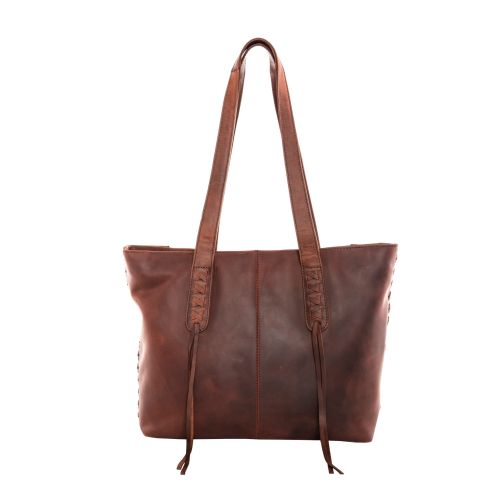 Concealed Carry Reagan Medium Leather Tote