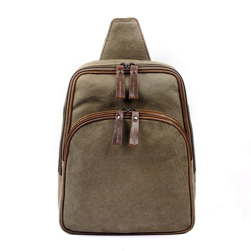 Concealed Carry Unisex Kennedy Canvas Sling Backpack